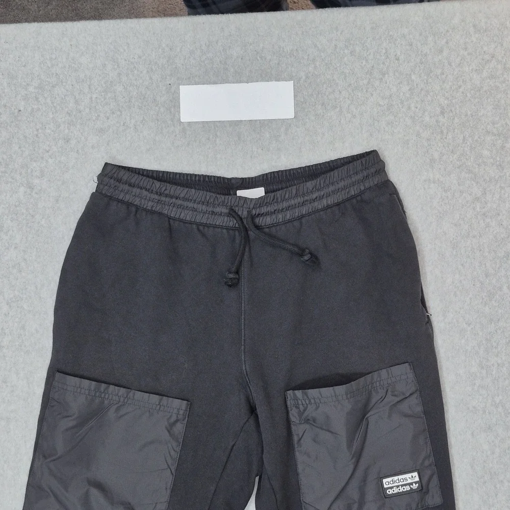 Adidas Men Activewear Pants L Black Vocal Sweatpants RYV‎ PANTS
